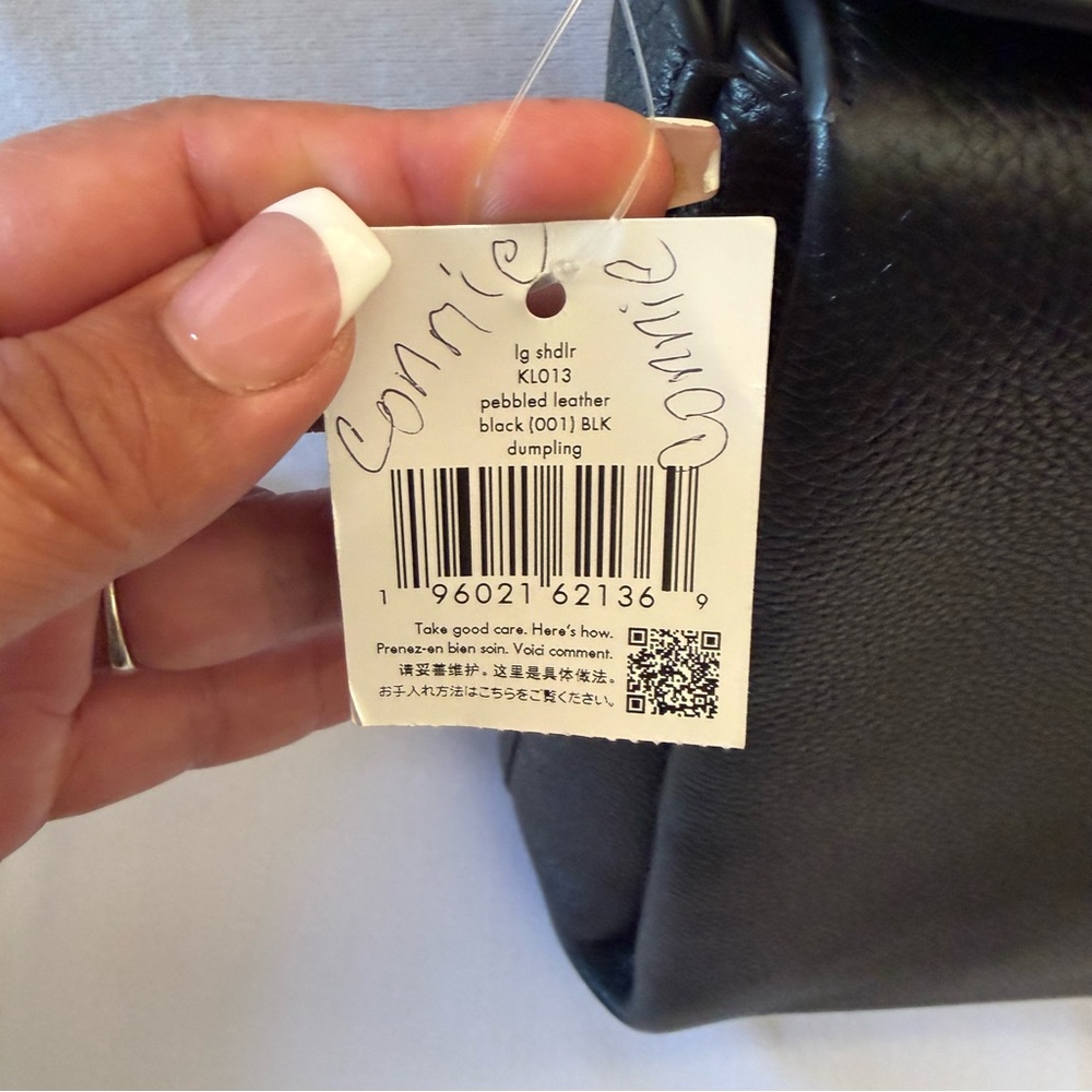 Kate Spade Black Dumpling Pebble Shoulder Bag. - Picture 3 of 11